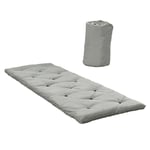 Lit futon standard BED IN A BAG couleur gris