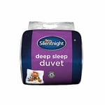 UK Silentnight Deep Sleep 10.5 Tog Duvet Microfibre White Single Uk