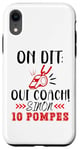 Coque pour iPhone XR Humour Coach Super On Dit Oui Coach Sinon C'est 10 Pompes