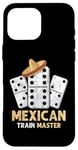 iPhone 16 Pro Max Mexican Train Master Domino Player Dominoes Lover Game Mens Case