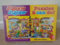 Jigsaw Puzzles 2 Can Do "The Dirty Dogs" by Paul Lamond. 2004. puzzle / game