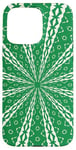 iPhone 15 Pro Max Star Effect Geometric Symmetrical Pattern White Cut Out Case