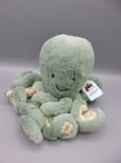 New Jellycat YLittle Odyssey Octopus Soft Plush Toy 8" ODYL2OC