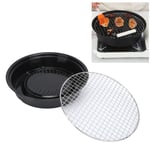 Korean BBQ Grill Pan NonStick BBQ Roasting Tray For Grilling Various Meats GH