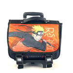 Cartable Naruto  Cartable 2 soufflets à roulettes  05013