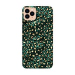 Coque Iphone 11 leopard vert