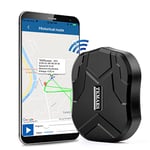 Traqueur GPS Voiture Magnétique 90 Jours Longue Veille étanche Suivi en Temps Réel Tracker GPS pour Voiture Camion Véhicule Puce GPS 5000mAh Anti Perdu Localisateur Traceur GPS en Temps Réel TK905