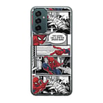 ERT GROUP mobile phone case for Samsung M13 4G/M23 5G/F23 original and officially Licensed Marvel pattern Spider Man 001 optimally adapted to the shape of the mobile phone, case made of TPU