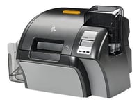 Zebra Zxp Series 9 - Plastkortskriver - Farge - Dupleks - Gjenoverføring Ved Fargesublimering - Cr-80 Card (85.6 X 54 Mm) Inntil 190 Kort/Time (Farge) - Kapasitet: 150 Kort - Usb 2.0, Lan