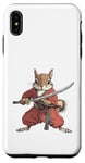 Coque pour iPhone XS Max Anime Samurai Squirrel Warrior Kids