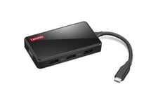 Lenovo 100 - dockningsstation - USB-C - VGA, HDMI