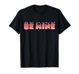 Be Mine Retro Happy Valentines Day Love Cute Heart Valentine T-Shirt