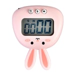 Digital Kitchen Timer Magnetic Classroom Timer Cute Bunny For Office