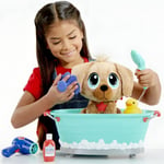 Little Tikes Rescue Tales Scrub 'n Groom Bathtub Playset Toy W/ Retriever Dog