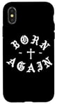 Coque pour iPhone X/XS Born Again x Christian