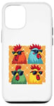 iPhone 12/12 Pro Chicken Sunglasses Animal Farm Funny For Farmer Men Women Case