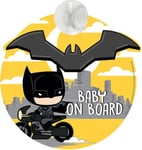 DC Comics Enfant à bord, signal de sécurité auto "baby on board" graphiques du super-héros Batman avec ventouse