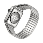 Elastiskt Metallarmband Apple Watch SE 44mm silver