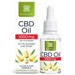 Healthspan CBD Oil Drops 1,000mg, 10.7% Strength, 10ml, Peppermint Flavour