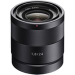 SONY Sonnar T* E 24mm F1.8 ZA E-mount Lins Med UV-filter - Begagnad Enhet