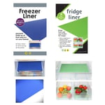 Fridge & Freezer Drawer Liners Mats Fresh Fruit Veg Anti Frost Shelf Liners Set