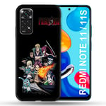 Cokitec Coque pour Xiaomi Redmi Note 11 / 11S Manga Fairy Tail Logo Team, Multicolore