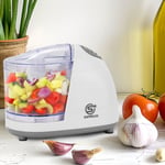 Mini Food Chopper Electric Processor Fruit & Veg Mixer One Touch Control 150W