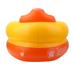 ((Oval Bottom)Yellow Duck Inflatable Baby Chair Sofa Baby Bath Stool Safety