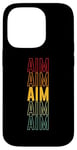 Coque pour iPhone 14 Pro Objectif arc-en-ciel