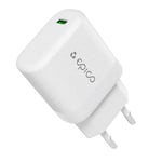 Epico Resolve Vegglader PD 30W GaN med USB-C - Hvit