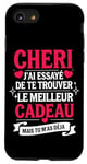 Coque pour iPhone SE (2020) / 7 / 8 Tee Shirt Saint Valentin Cheri Amour Amoureux Couple Humour