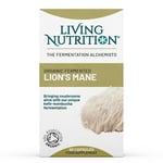 Living Nutrition Organic Fermented Lion&apos;s Mane - 60 Capsules