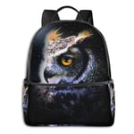 zhengdong Bla Sac Galaxy Owl Night Moonlight Rusa Sa Ordinateur Portable Voyage école Gym Bapa pour étudiants Hommes Femmes