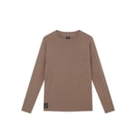 Soar Running LS Merino Silk Base Layer - Sous-vêtement technique homme Deep Taupe L