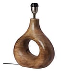 Cottex Lampfot trä brun H31 cm