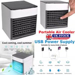 Portable Air Cooler Conditioning Fan Unit Chiller Purifier Desk Bedroom Study