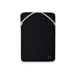 HP Reversible Protective - Housse d'ordinateur portable - 15.6" - noir, argent - pour Laptop 15, 15s; Pavilion Laptop 15