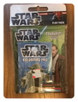 Star Wars Colouring Book & Colouring Pad With Colouring Pencils - New Sealed