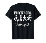 Funny Physical Therapist Art Pt Therapy For Men Women T-Shirt