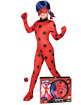 Coffret Deguisement Ladybug Miraculous Enfant 4-5 Ans (100-110 Cm)