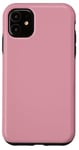 Coque pour iPhone 11 Rose pivoine