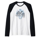 Harry Potter Ravenclaw Eagle Crest Raglan Baseball Tee