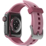 Otterbox Bracelet All Day pour Apple Watch Series 9/8/7/6/SE 2e gen/SE 1e gen/5/4/3-38mm/40mm/41mm, Bracelet de Rechange en Silicone Doux au Toucher Durable pour Apple Watch, Mauve