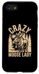 iPhone SE (2020) / 7 / 8 Crazy Moose Lady Case