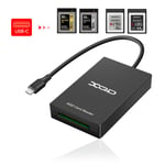 Lecteur de carte mémoire USB 3.0/Type C XQD,transfert de données,lecture pour Sony XQD série M/G,Lexar,marque,pour Windows/Mac - Type USBC XQD Card Reader