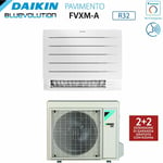 Daikin - bluevolution perfera floor standing air conditioner 9000 btu fvxm25a r-32 wi-fi integrated infrared remote control included italian warranty