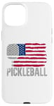 iPhone 15 Plus Pickleball American Flag July 4 Independence Day Case