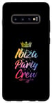 Coque pour Galaxy S10+ Ibiza Party Crew | Coloré