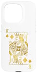 Coque pour iPhone 15 Pro Lucky Poker Cards Knight King of Diamonds Game Casino