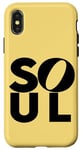 iPhone X/XS Men's Graphic R&B RARE SOUL - BOLD LARGE TEXT DESIGNED Case